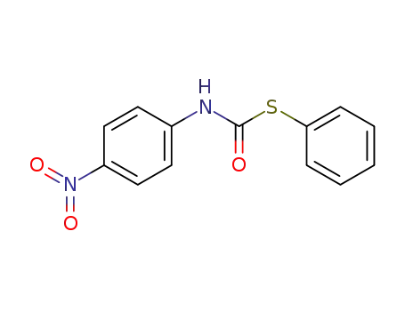 Carbamothioic acid, (4-nitrophenyl)-, S-phenyl ester