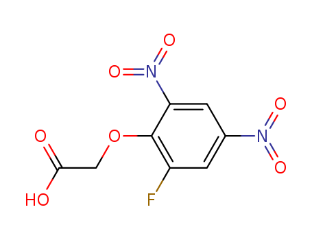Aceticacid, 2-(2-fluoro-4,6-dinitrophenoxy)- cas  2923-59-3