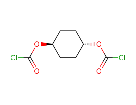 Molecular Structure of 3214-66-2 (<i>trans</i>-1,4-bis-chlorocarbonyloxy-cyclohexane)