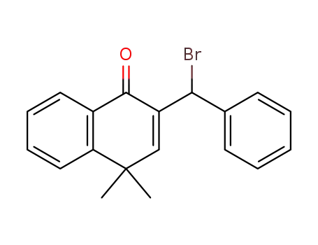 2-[bromo(phenyl)methyl]-4,4-dimethylnaphthalen-1(4H)-one