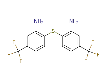 Molecular Structure of 401-21-8 (bis-(2-amino-4-trifluoromethyl-phenyl)-sulfide)