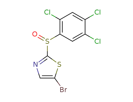 5-bromo-2-(2,4,5-trichloro-benzenesulfinyl)-thiazole