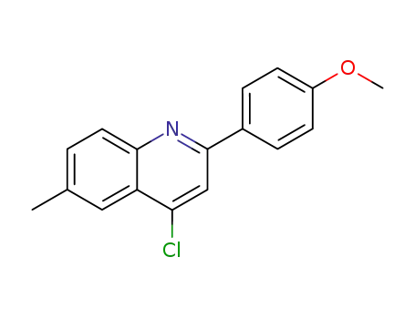 4-chloro-2-(4-methoxy-phenyl)-6-methyl-quinoline