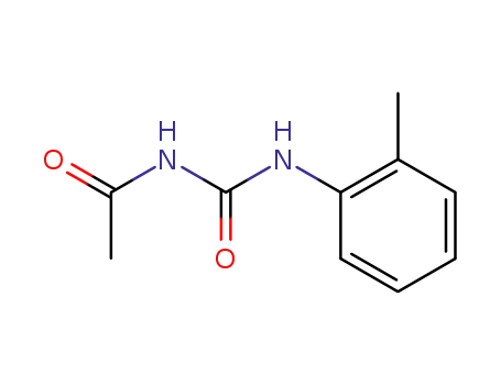Molecular Structure of 82816-15-7 (N-acetyl-N'-(o-methylphenyl)urea)