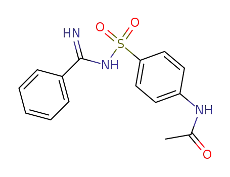 <i>N</i>-(<i>N</i>-acetyl-sulfanilyl)-benzamidine