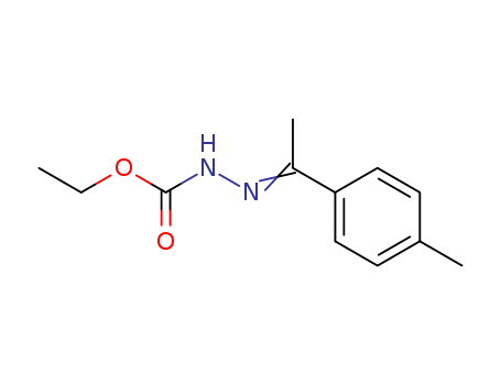 Hydrazinecarboxylicacid, 2-[1-(4-methylphenyl)ethylidene]-, ethyl ester cas  55508-85-5