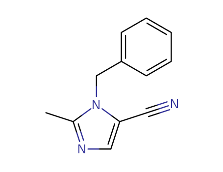 3-benzyl-2-methyl-imidazole-4-carbonitrile cas  19276-04-1