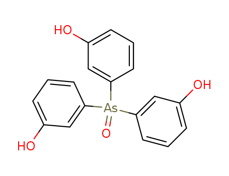 Phenol,3,3',3''-arsinylidynetris- (9CI) cas  5449-76-3
