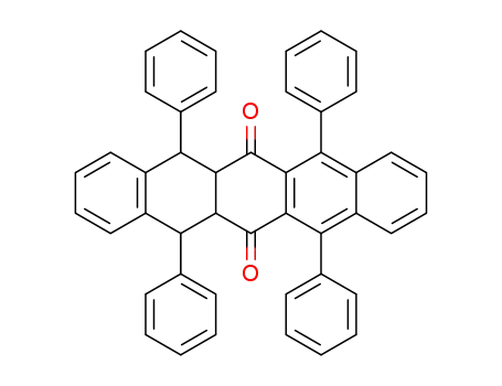 5.7.12.14-tetraphenyl-5.5a.13a.14-tetrahydro-pentacene-quinone-(6.13)