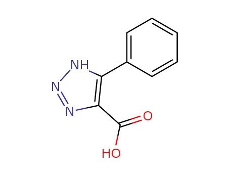 Molecular Structure of 830-78-4 (5-Phenyl-1H-1,2,3-triazole-4-carboxylic acid)