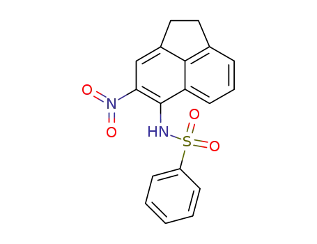 <i>N</i>-(4-nitro-acenaphthen-5-yl)-benzenesulfonamide