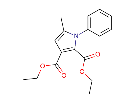 5-methyl-1-phenyl-pyrrole-2,3-dicarboxylic acid diethyl ester