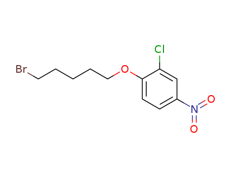 Benzene,1-[(5-bromopentyl)oxy]-2-chloro-4-nitro- cas  31191-38-5