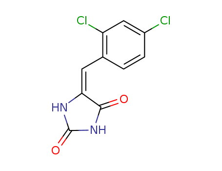 2,4-Imidazolidinedione,5-[(2,4-dichlorophenyl)methylene]- cas  6331-80-2