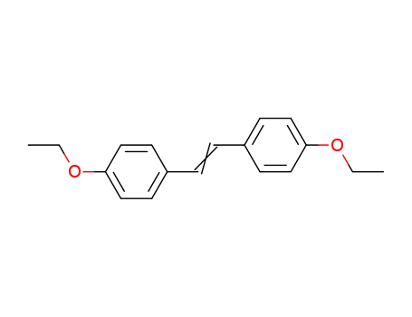 Molecular Structure of 4705-32-2 (Benzene,1,1'-(1,2-ethenediyl)bis[4-ethoxy-)