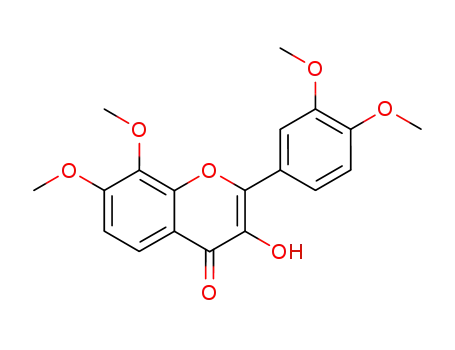 2-(3,4-dimethoxy-phenyl)-3-hydroxy-7,8-dimethoxy-chromen-4-one