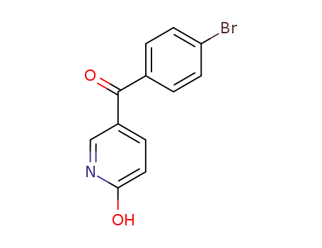 (4-bromo-phenyl)-(6-hydroxy-[3]pyridyl)-ketone