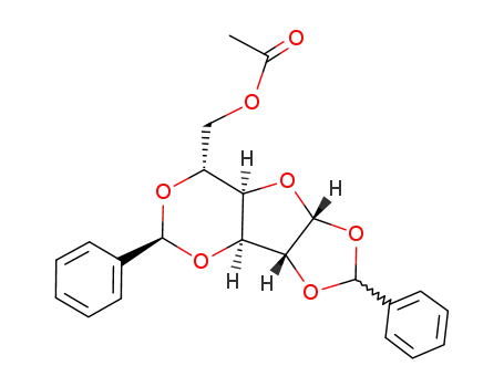 1-O,2-O:3-O,5-O-디벤질리덴-α-D-글루코푸라노스 아세테이트