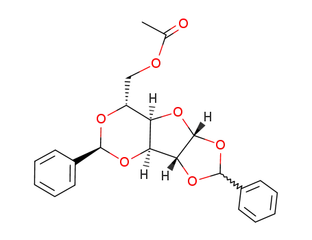 1-O,2-O:3-O,5-O-ジベンジリデン-α-D-グルコフラノースアセタート