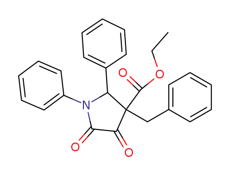 에틸 3- 벤질 -4,5- 디 옥소 -1,2- 디 페닐-피 롤리 딘 -3- 카르 복실 레이트