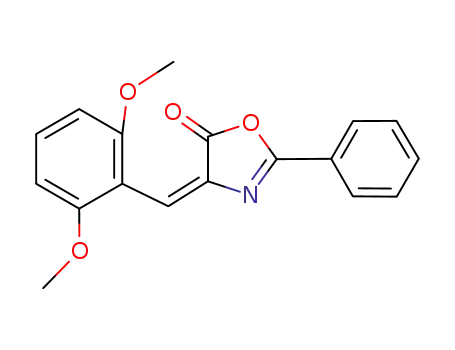 4-((<i>E</i>)-2,6-dimethoxy-benzylidene)-2-phenyl-4<i>H</i>-oxazol-5-one
