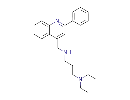 <i>N</i>,<i>N</i>-diethyl-<i>N</i>'-(2-phenyl-[4]quinolylmethyl)-propanediyldiamine