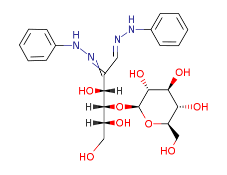 2-(hydroxymethyl)-6-[(5Z)-1,2,4-trihydroxy-5,6-bis(phenylhydrazinylidene)hexan-3-yl]oxy-oxane-3,4,5-triol cas  4746-17-2