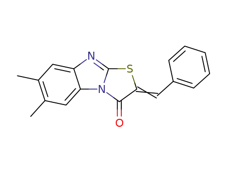 2-benzylidene-6,7-dimethyl-benzo[4,5]imidazo[2,1-<i>b</i>]thiazol-3-one