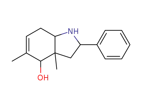 3a,5-dimethyl-2-phenyl-2,3,3a,4,7,7a-hexahydro-indol-4-ol