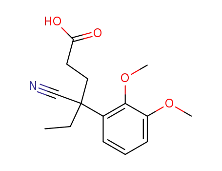 4-cyano-4-(2,3-dimethoxy-phenyl)-hexanoic acid