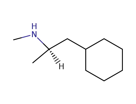 Molecular Structure of 6556-29-2 ((<i>R</i>)-2-methylamino-1-cyclohexyl-propane)