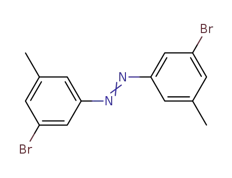 Molecular Structure of 97378-75-1 (bis-(3-bromo-5-methyl-phenyl)-diazene)