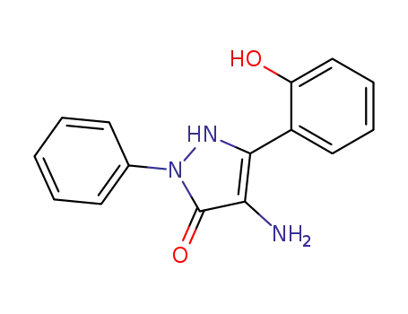 4-amino-5-(2-hydroxy-phenyl)-2-phenyl-1,2-dihydro-pyrazol-3-one
