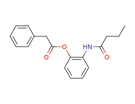 1-butyrylamino-2-phenylacetoxy-benzene