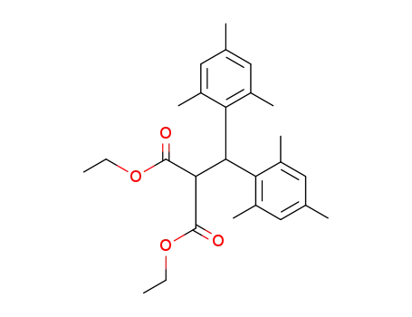 (2,4,6,2',4',6'-hexamethyl-benzhydryl)-malonic acid diethyl ester