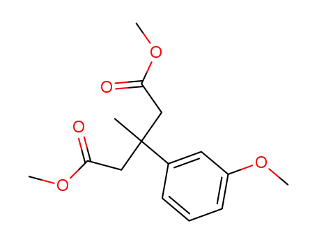 3-(3-methoxy-phenyl)-3-methyl-glutaric acid dimethyl ester