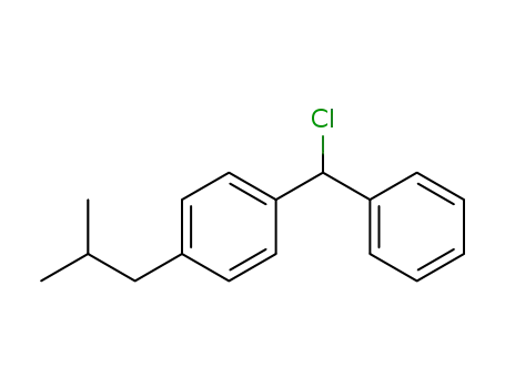 4-isobutyl-benzhydryl chloride