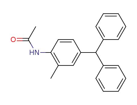 N-(4-benzhydryl-2-methyl-phenyl)acetamide