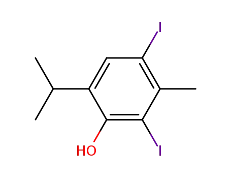 2,4-diiodo-6-isopropyl-3-methylphenol