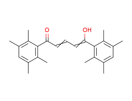 5-hydroxy-1,5-bis-(2,3,5,6-tetramethyl-phenyl)-penta-2ξ,4ξ-dien-1-one