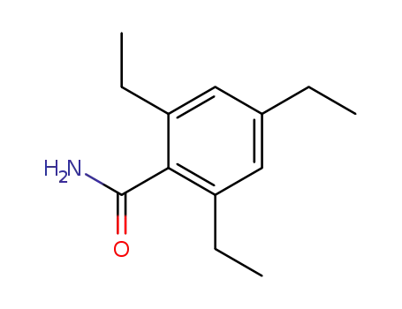 Molecular Structure of 41214-94-2 (2,4,6-triethyl-benzoic acid amide)
