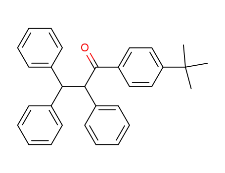 1-(4-<i>tert</i>-butyl-phenyl)-2,3,3-triphenyl-propan-1-one