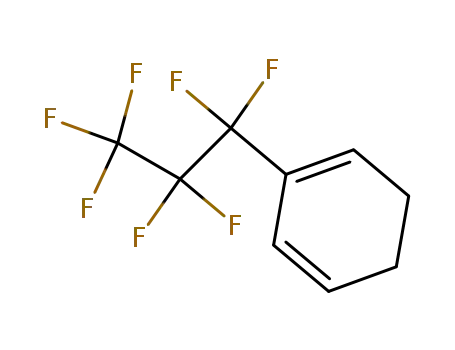 2-heptafluoropropyl-cyclohexa-1,3-diene