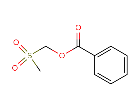 Molecular Structure of 5388-06-7 (methylsulfonylmethyl benzoate)