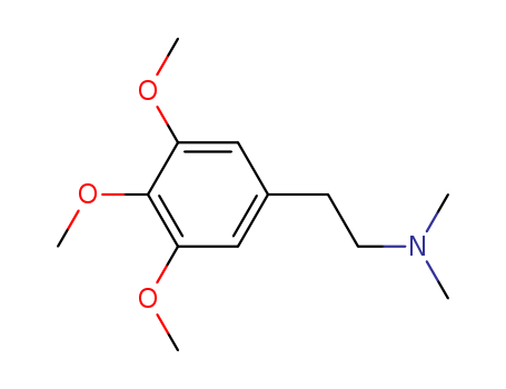 3,4,5-Trimethoxy-N,N-dimethylbenzeneethanamine