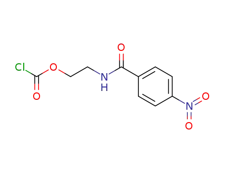 1-chlorocarbonyloxy-2-(4-nitro-benzoylamino)-ethane