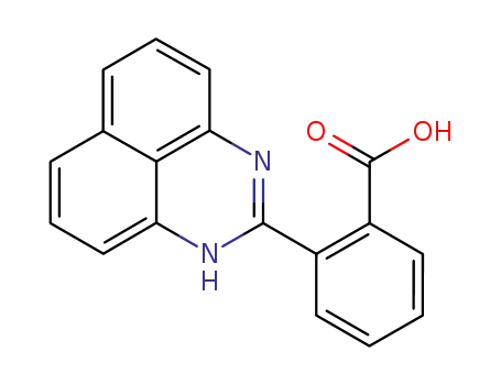 Molecular Structure of 26286-38-4 (2-(1H-perimidin-3-ium-2-yl)benzoate)