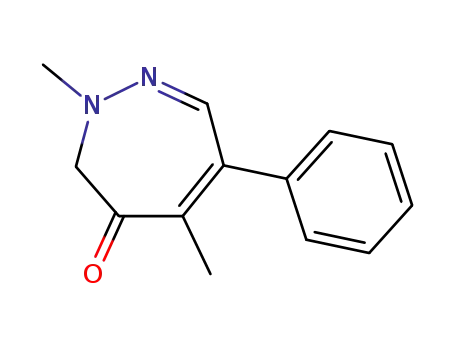 2,5-dimethyl-6-phenyl-2,3-dihydro-[1,2]diazepin-4-one