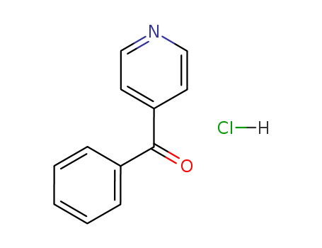 Methanone,phenyl-4-pyridinyl-, hydrochloride (1:1)