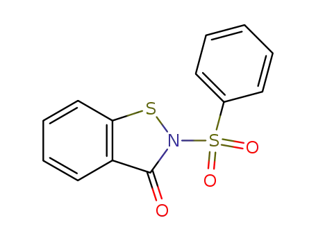 2-(phenylsulfonyl)benzo[d]isothiazol-3(2H)-one